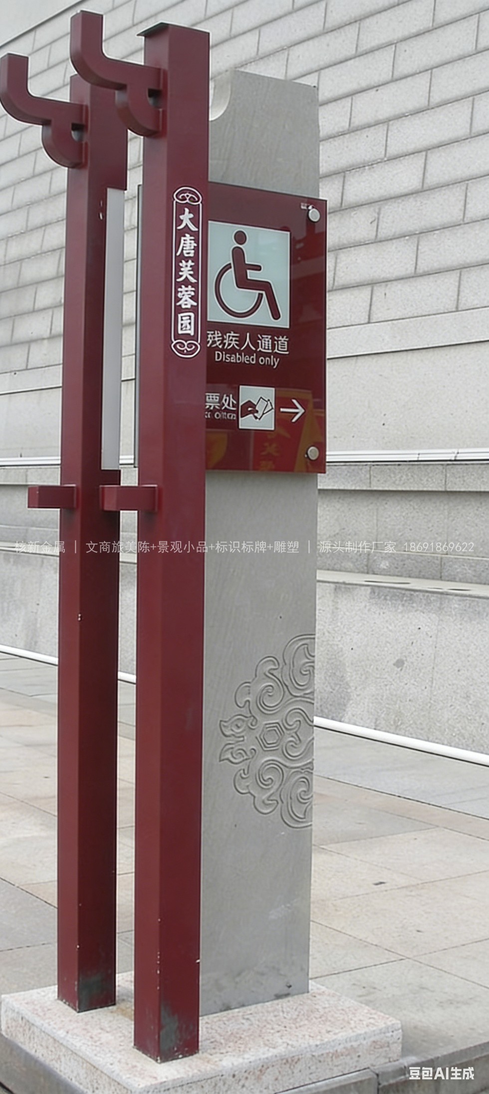 西安景区导视牌选不锈钢还是铝板更划算?材