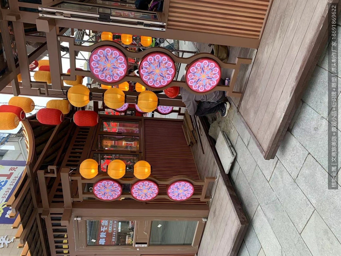 银川凤凰天街铁艺美陈 实景图（8）