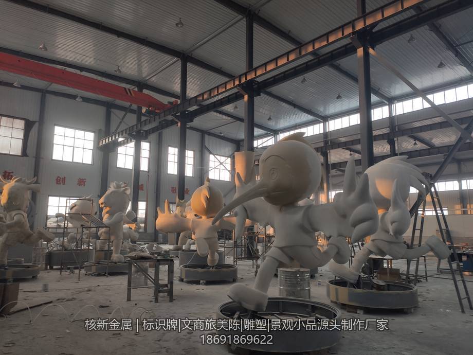 标识标牌工厂组装与成品检验现场实拍