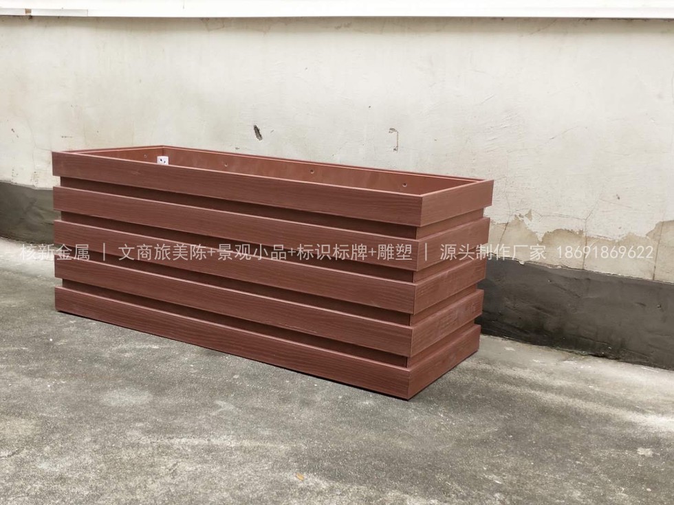 西安花箱护栏标识标牌实拍