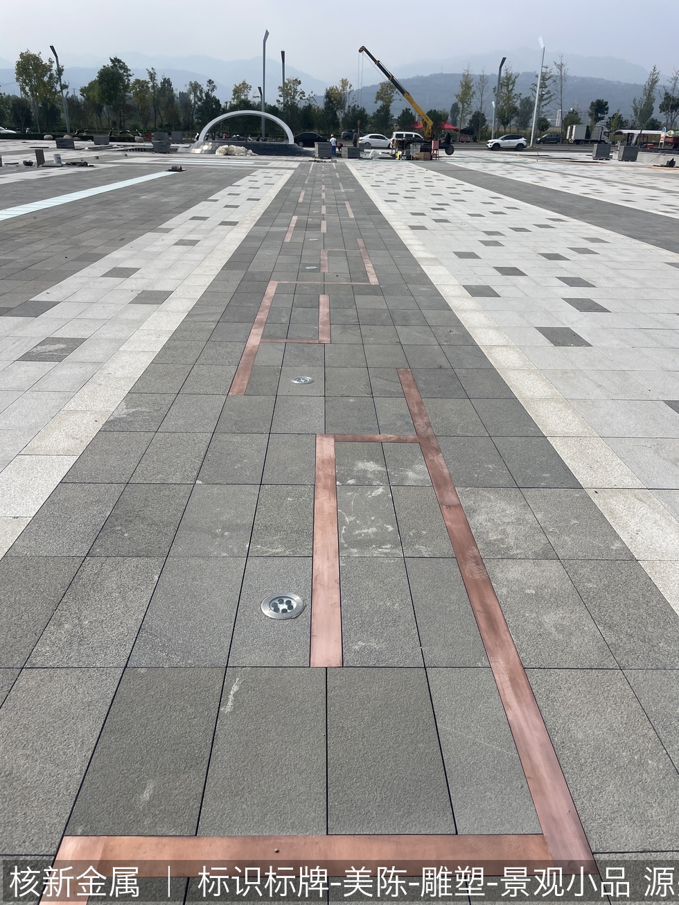 宝鸡创业中心园区景观小品制作安装案例